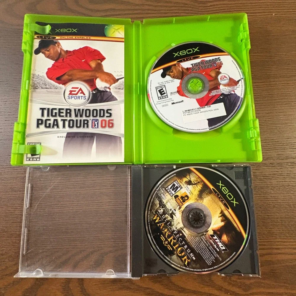 Microsoft Xbox Video Game Lot of 7 NFL Blitz‎ Star Wars Medal of Honor Bundle